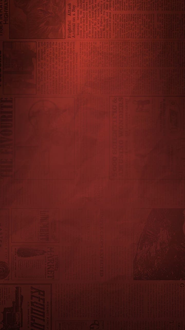 Textura de periódico rojo